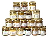18x 50g Honig Probierset | Geschenkset – naturbelassen, Honig zum Kennenlernen, Kombination variiert (von Imkerei Nordheide)